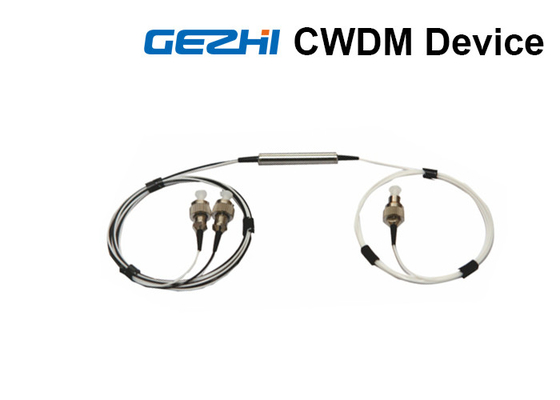 tamanho pequeno dos componentes óticos de Deivce do filtro de 1x2 CWDM para a telecomunicação