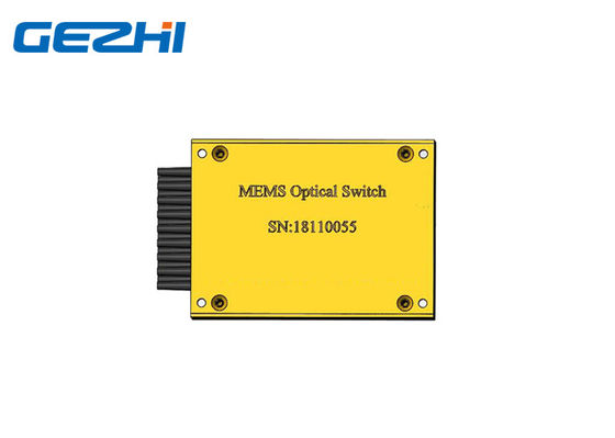 Interruptores óticos da fibra larga de TTL RS232 1x16 MEMS do Passband