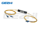 Caixa circulatória ótica de 3 ABS do conector da fibra 1550nm LC UPC dos portos