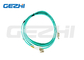 SC de fibra ótica personalizado SM/MM/OM3 PVC/OFNR/LSZH UPC/APC do SC do cabo de remendo do comprimento