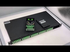 144 Core 1U Rack Mount MPO-LC/APC Fibra de modo único ODF com conector chinês