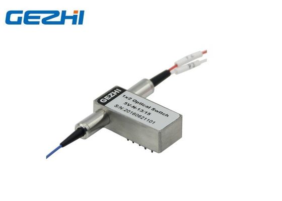 3 fibras 1550nm 1x2 que travam não interruptores óticos da fibra