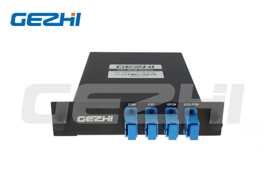 comprar Gaveta do Multiplexer do WDM do filtro de WDM1R GPON 1310/1490 XGS-PON 1270/1577nm online manufacture