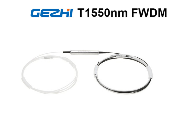 comprar O tubo de aço 1x2 FWDM filtra a passagem 1550nm do WDM do filtro do filme fino reflete 1310/1490nm online manufacture