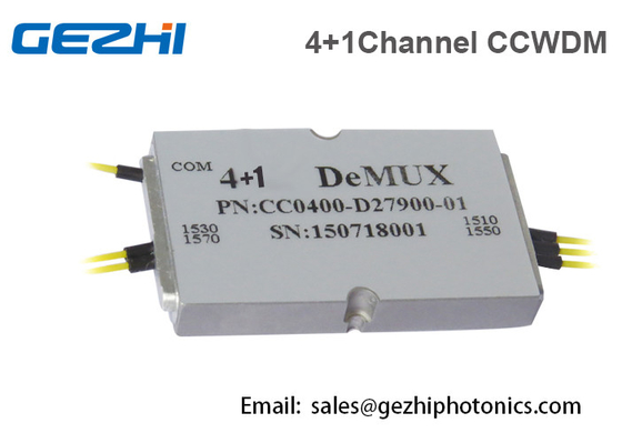 comprar 4+1 módulo do estojo compacto CWDM Demux do espaço livre dos canais com porto da elevação online manufacture