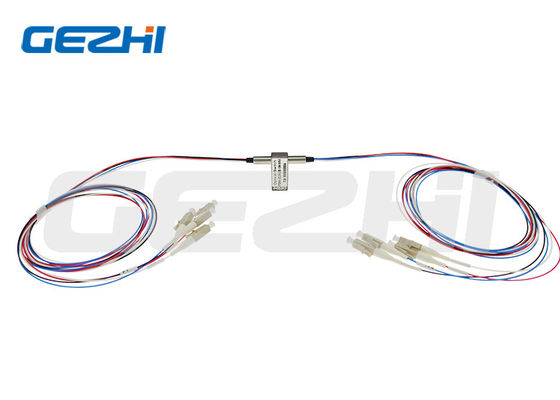 comprar Chave Óptica Mecânica de Bypass com 2x2 Portas Duplas de 5V, Travamento/Não Travamento para Redes de Fibra Fabricação em linha