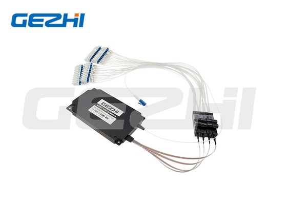 comprar Redes DWDM de longa distância Alta estabilidade 1x48 canal 100GHz AWG atérmico DWDM Mux Demux módulo de topo plano ou tipo gaussiano online manufacture