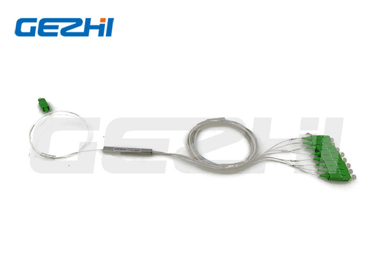 comprar do divisor ótico do PLC da fibra 1X8 tubo de aço inoxidável com conector do SC online manufacture