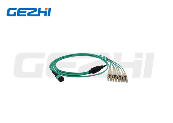 comprar Cabos de parche multimodo de baixo PDL MPO OM3 12 Cabos de tronco MPO de fibra online manufacture