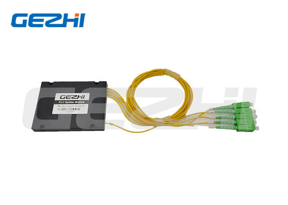 comprar Módulo Divisor PLC Tipo Cassete ABS 1X4 com Baixa Perda de Inserção para Redes FTTX Fabricação em linha