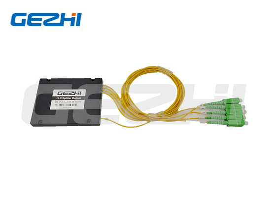 comprar Módulo tipo cassette do divisor do PLC 1X4 do ABS para a fibra ao ponto FTTX online manufacture