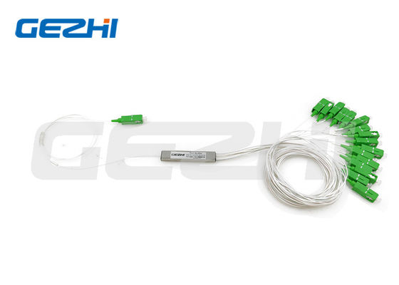 comprar Fibra óptica de rede FTTH Mini PLC Splitter 1x16 Port com conector SC APC Fabricação em linha