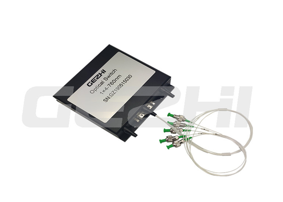 comprar Isolamento de alto canal 1x4 Ethernet para Fibra Switch Módulo de comutação óptica mecânica online manufacture