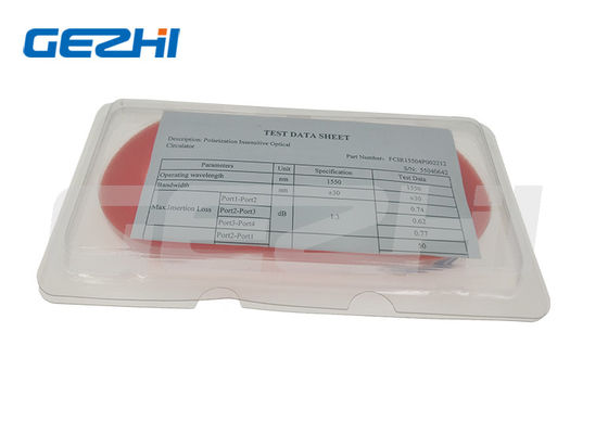 comprar Circulador óptico de fibra de 4 portas 1550nm com conector SC APC para grade de Bragg de fibra Fabricação em linha