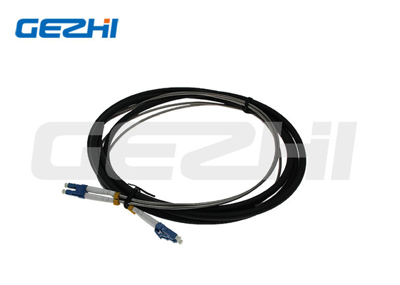 comprar Fibra ótica interna exterior Jumper Armored Leather Wire da manutenção programada do LC de 2 séries do cabo do remendo do núcleo online manufacture