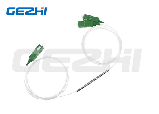 comprar Acoplador FTTH 1X2 FBT com baixa perda de inserção, alta estabilidade e conector SC/APC para redes ópticas Fabricação em linha
