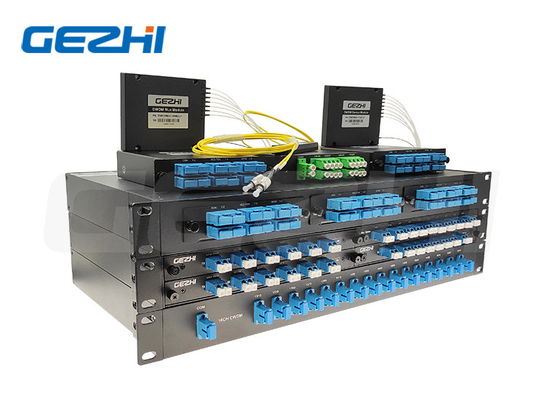 comprar 100GHz 4 8 16 18 Multiplexer ótico passivo do módulo do canal DWDM Mux Demux online manufacture