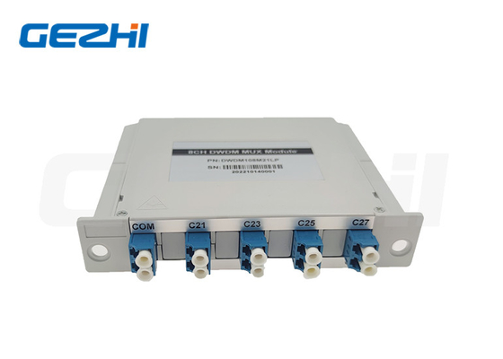 comprar 100GHz 8 Multiplexer da divisão do comprimento de onda do canal DWDM Mux Demux online manufacture