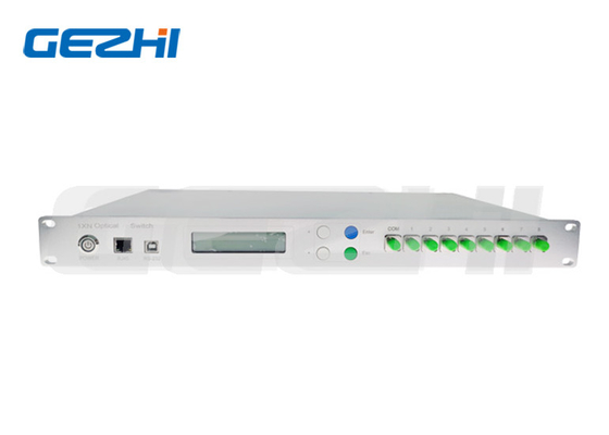 comprar Interface RS232 e Ethernet Rackmount 1×N(N≤8) Interruptor óptico online manufacture