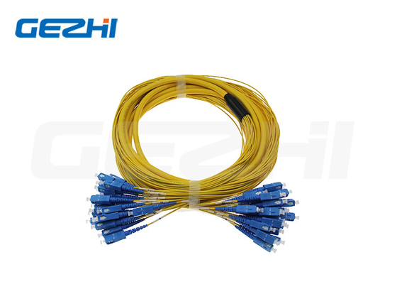 comprar 12 núcleos SingleMode Indoor Fiber Optic Patch Cord com conector SC online manufacture