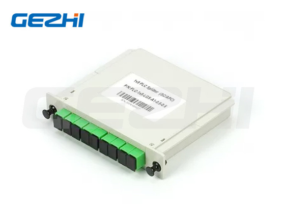 comprar 1x8 SC/APC Single Mode G657A1 LGX Cassete Fiber Optic PLC Splitter em FTTx online manufacture