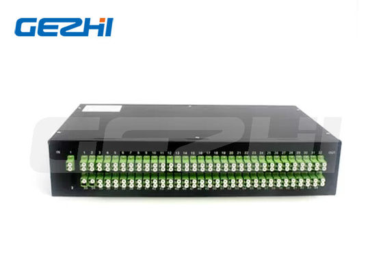 comprar 1x128 Rack Mount PLC Splitter com baixa perda de inserção para redes de fibra óptica Fabricação em linha