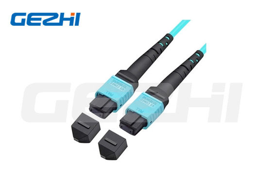 comprar Logotipo personalizado OM3 SX Fibra MPO Fibra óptica conector com baixa perda de inserção para telecomunicações Fabricação em linha