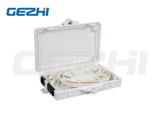 comprar Caixa de Terminação de Fibra Óptica Retardante de Chama para 4 Fibras com 2 Núcleos em Plástico ABS PC para Aplicações FTTX Fabricação em linha