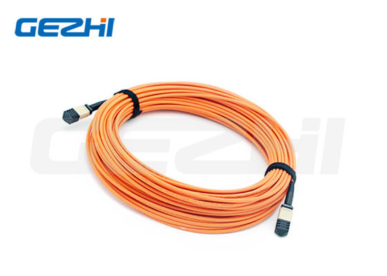 comprar 24F MPO Female Trunk Cable com 3.0mm LSZH Jacket e resistência à corrosão para Data Centers Fabricação em linha