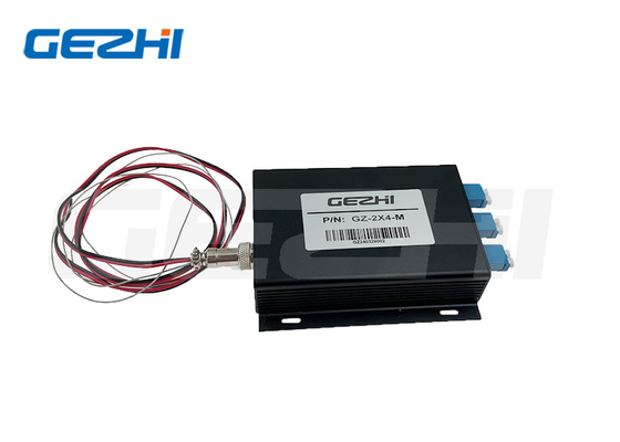 comprar GZ-FSW-2x4 Fibra Óptica Switch 1260~1650nm TTL Control Optical Switch online manufacture