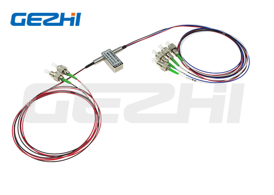 comprar Dual 1x2 Opto-Mecânico Switches Ópticos duplo 1X2 LC/UPC ou SC/UPC conector online manufacture