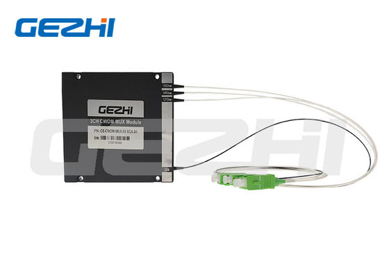 comprar Módulo óptico CWDM 3CH MUX DEMUX para rede backbone 5G com faixa de comprimento de onda 1270-1610nm Fabricação em linha