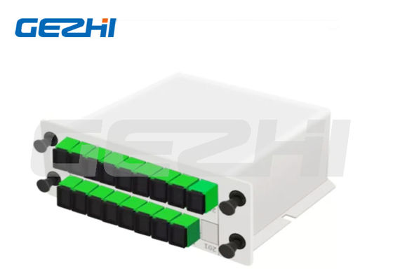 comprar 1x16 Fibra LGX Splitter óptico modulado com baixa perda de inserção e ampla temperatura de funcionamento Fabricação em linha