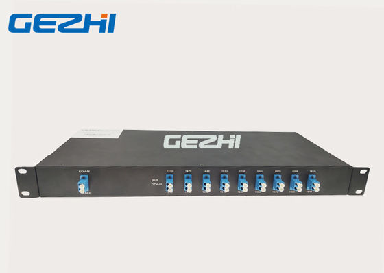comprar WDM grosseiro do demux 8CH do mux da fibra 1U 1x8 1310nm do LC UPC dois online manufacture