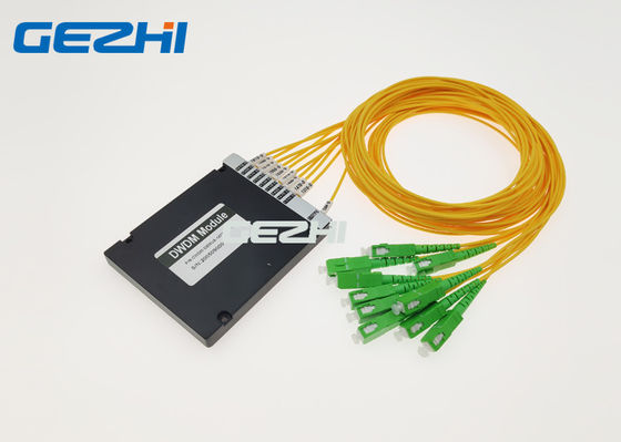 comprar da fibra passiva do Multiplexer de 1x8 CWDM componente ótico online manufacture
