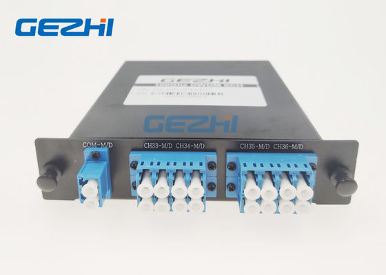 comprar WDM denso OADM da fibra 8CH da transmissão lateral dupla único online manufacture
