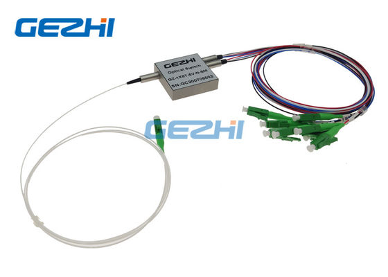 comprar interruptores óticos não travados mecânicos da fibra 1650nm 1x8 online manufacture