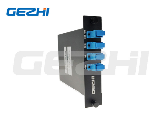 Único elemento da coexistência da fibra adaptador do módulo SC/UPC do WDM LGX de GPON + de XGS-PON CEx