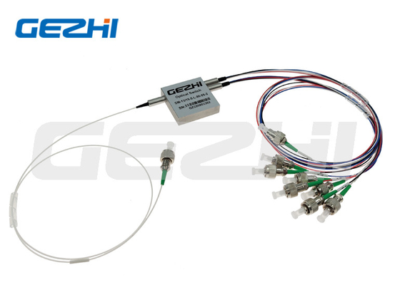 interruptores óticos mecânicos Opto de 1x8T 1310/1550nm para a obstrução do canal