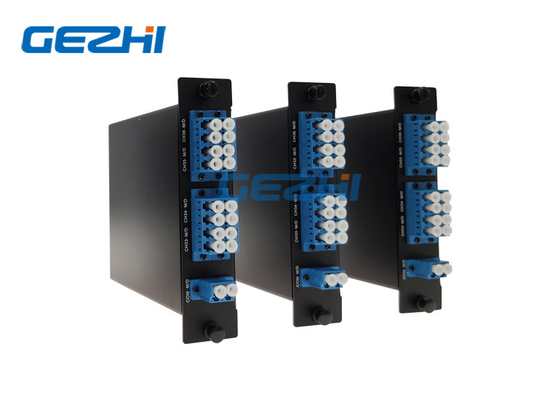 Isolamento alto do IL dos módulos da fibra ótica de 8CH CWDM fibra frente e verso do baixo