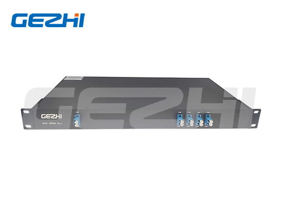 O tipo Rackmount do baixo patchpanle do equipamento 1U do mux do canal 100Ghz DWDM da perda de inserção 8 filtra o Multiplexer