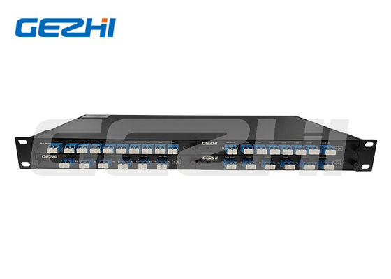100GHz 8 Canal DWDM Mux Demux com Rackmount 1U para Sistemas WDM de Data Center