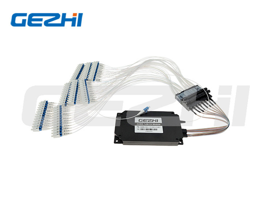 1x96 conector do módulo LC/UPC do canal AAWG DWDM com caixa do metal
