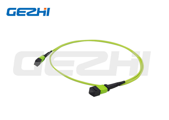 OM5 Multimodo MPO Fibra Óptica Jumper Patch Cord Cable Conector Feminino ou Masculino para Data Center