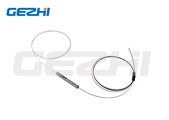 Tubo de aço ótico do APC UPC do modo do divisor 1x4 do PLC da fibra mini único
