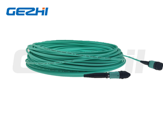 Comprimentos personalizados de cabo de correção Lc Om3 de baixa perda com conector Mpo