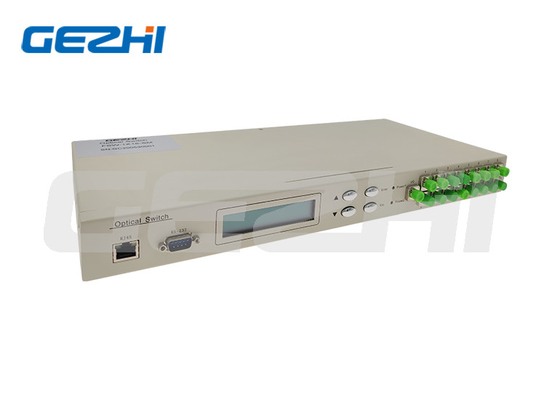 GEZHI 24 Port Fiber Channel Switch com 16 16GB módulos para FTTX e Fiber Sensor