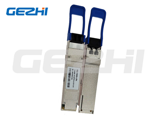 Módulo de transmissor óptico ligável a quente Qsfp-100g-Zr4-S Compatível com Sff-8431 Iee802