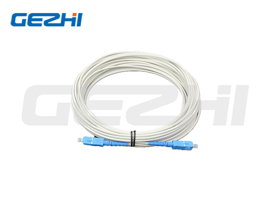 Cabo de remendo frente e verso blindado da fibra ótica da ligação em ponte SC/LC/FC/ST do cabo de remendo OM1 de FTTH