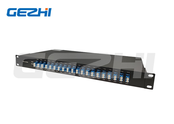 Módulo 1270 de 18CH CWDM Mux Demux - Multiplexer de 1610nm LC/UPC 20nm